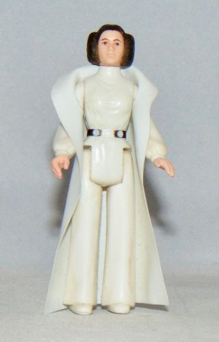 Vintage Kenner 1977 Star Wars 3.  75 " Princess Leia Action Figure Near Complete