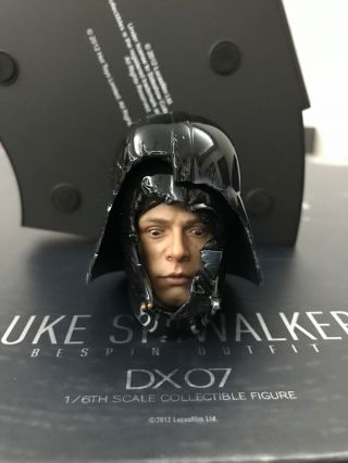 Hottoys Star Wars Luke Skywalker EMPIRE STRIKES BACK DX07 - 1/6th Darth Luke Head 5