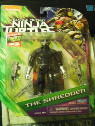 Tm Ninja Turtles Out Of The Shadows The Shredder With Guns 16 Nip Action Figure