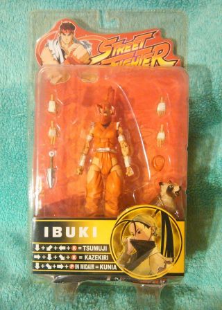 Ibuki Orange Variant|sota Toys|street Fighter 6 " Figure|marvel Legends Vs Capcom
