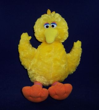 Sesame Street Big Bird 2008 Gund Plush Stuffed Animal Toy Yellow Bird Bean Bag