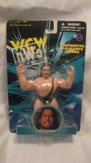 Wcw/nwo Authentic Poseable Action Figure The Giant From Toymakers 1998 T1018