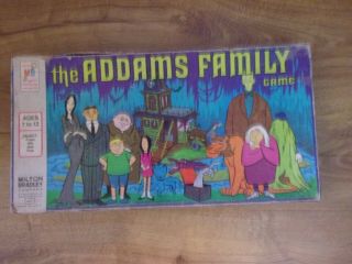1974 Milton Bradley The Addams Family Board Game -