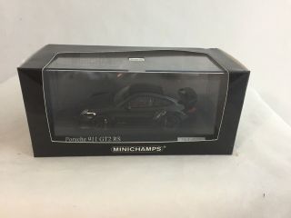 1/43 Minichamps 2010 Porsche 911 Gt2 Rs (997 Ii),  Black 400 069404,  184/500