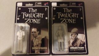 The Twilight Zone 3.  75 " Action Figure Dr.  Bernardi And Bandaged Patient