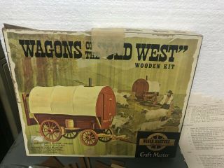 Vintage Wagon Master Craft Master Sheepherders Wagon Of The Old West Model Kit
