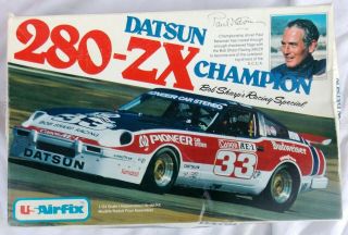 Vintage 1980 Us Airfix Datsun 280 - Zx Champion Bob Sharp 