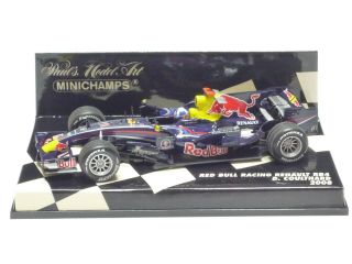 Minichamps 1:43 Red Bull Racing Renault Rb4 D.  Coulthard 2008