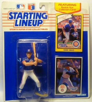 1990 Mark Grace - Starting Lineup - Slu - Sports Figure - Chicago Cubs