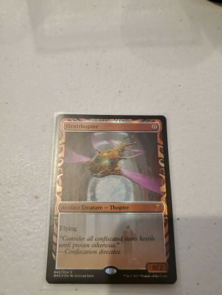 Mtg Masterpiece Series Kaladesh Inventions Ornithopter X1 Cond. ,  Foil