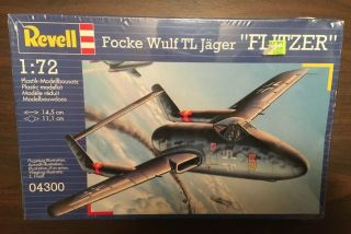 Focke Wulf Tl - Jäger " Flitzer " - Revell 1/72 Revell Unassembled Kt 04300