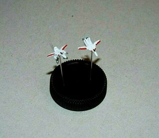 Robotech Rdf Veritech Fighter Jet & Guardian Miniature Set (2 Tiny Ships,  Metal)