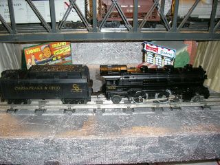 Lionel 18632 Locomotive & Chesapeake & Ohio Whistle Tender (8632) C&o Progress)