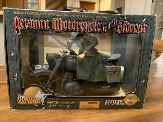 21st Century Toys World War Ii German Motorcycle W/ Sidecar.