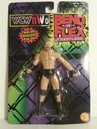 Goldberg Wcw Nwo Bend N Flex Wrestlers Action Figure (088)