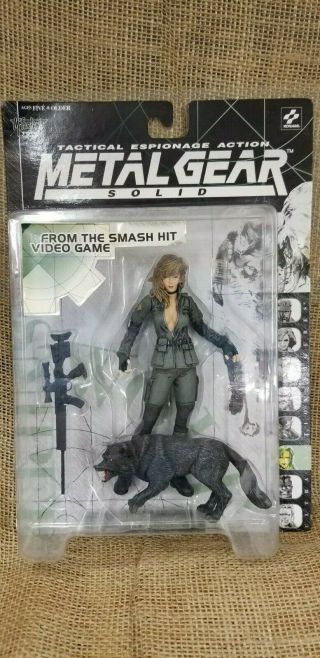 Sniper Wolf Metal Gear Solid Variant Tactical Action Figure Mcfarlane Konami Nib