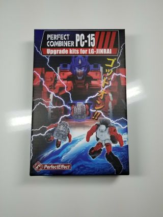 Perfect Effect Pc - 15 Upgrade For Transformers Takara Legends Ginrai Generations