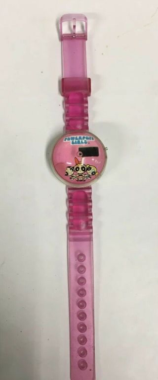 Powerpuff Girls Bubble Buttercup Blossom URBAN STATION Clear Wrist GLOBE Watch 2
