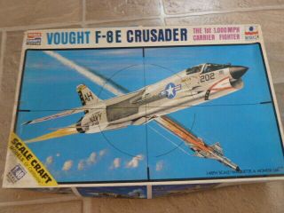 Esci Vought F - 8e Crusader 1/48 Scale Open Box
