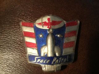 Vintage 1950s Space Patrol Pin