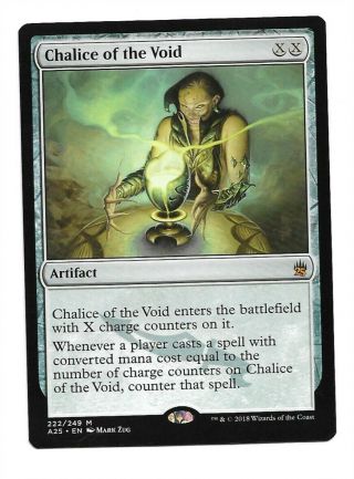 1x Mtg - Chalice Of The Void (masters 25) - Nm - (usa)