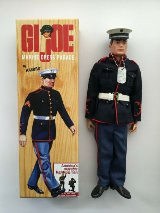 Vintage 12” Gi Joe Marine Dress Parade