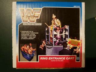 Wwf Hasbro Custom Ring Entrance Cart Wwe Retro