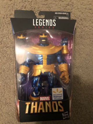 Marvel Legends Avengers Endgame Thanos Exclusive Figure Comic Wal Mart