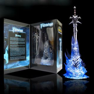 Wow World Of Warcraft - Frostmourne Sad Sword Arthas Lich King Led Display
