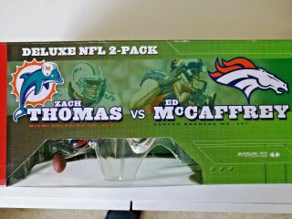 McFarlane ED MCCAFFREY ZACH THOMAS Deluxe NFL Pack Detailed Sports Figurines 4
