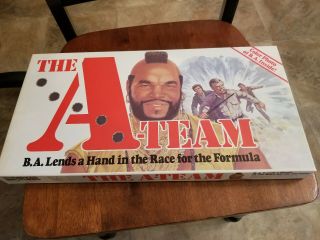 The A - Team Board Game Parker Bros.  1984 Incredible Wow