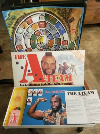 The A - Team Board Game Parker Bros.  1984 INCREDIBLE WOW 2
