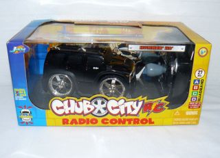Jada 2006 R/c Chub City Black Hummer H - 2 Remote Control Truck