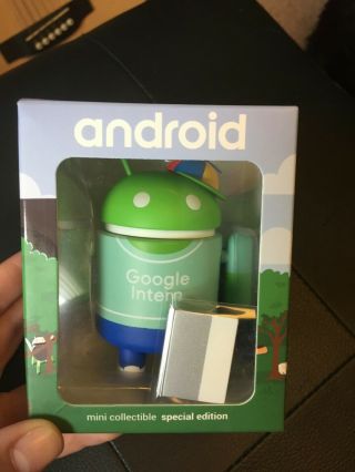 Android Figure - Mini Collectible Special Edition - Google Tech Intern 2019