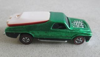 Vintage 1969 Mattel Usa Hot Wheels Redline Seasider Diecast Car