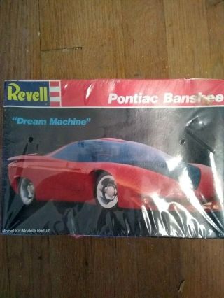 Vintage 1989 Revell Pontiac Banshee Dream Machine 1:25 Model Car Kit 7100