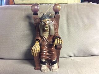 Tales From The Crypt Shocking Cryptkeeper In Electric Chair Battery Operated