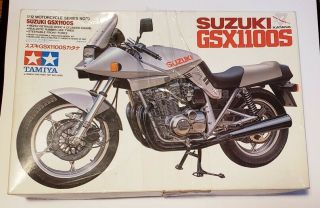 Tamiya 14010 1/12 Suzuki Gsx1100s Katana Motorcycle Model Kit Complete Open Box
