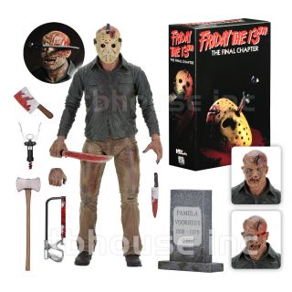 7 " Ultimate Jason Voorhees Figure Friday The 13th Final Chapter Part 4 Iv Neca