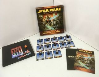 Star Wars Miniatures Revenge Of The Sith Starter Game With 13 Figures