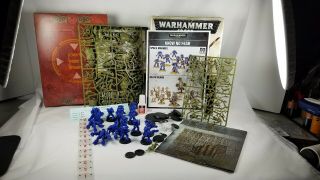 Warhammer 40,  000 Know No Fear Starter Set Open And Possibly Incomplete