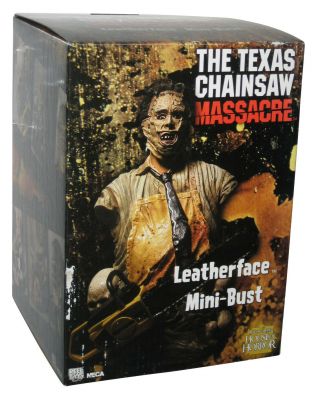 The Texas Chainsaw Massacre Neca Leatherface Mini Bust Statue