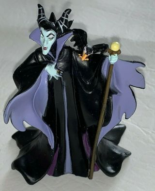 Disney Villain Sleeping Beauty Maleficent Witch Pvc Figure Cake Topper 3 "