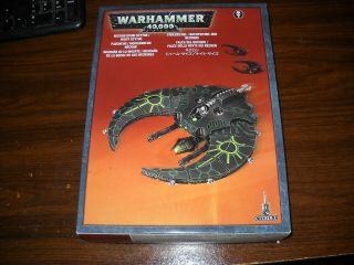 Warhammer 40k: Necrons: Dooms Scythe / Night Scythe Box - Partially Assembled