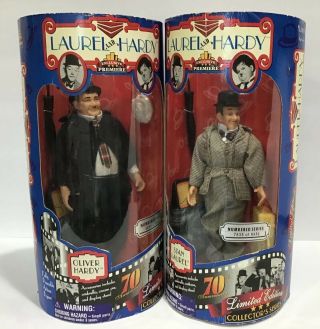 Laurel And Hardy Dolls Stan & Oliver Action Figure Collectors Series Target 1997