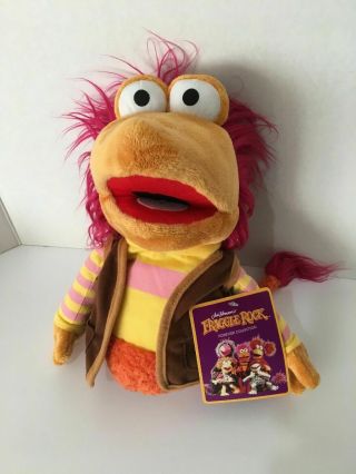 12 " Fraggle Rock Gobo Plush Hand Puppet With Tags Manhattan Toy 2009 Jim Henson
