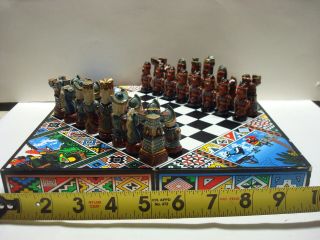 Spanish Conquistador Vs Aztec Mayan Chess.