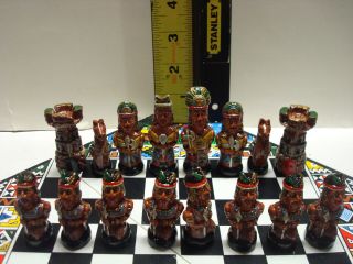 Spanish Conquistador vs Aztec Mayan Chess. 8