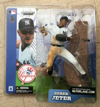 2002 Mcfarlane Toys Mlb Sports Picks Series 2 Derek Jeter York Yankees