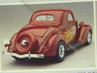 Monogram `36 Ford Coupe Street Rod Kit 2721 Open/guaranteed Complete 1/24//